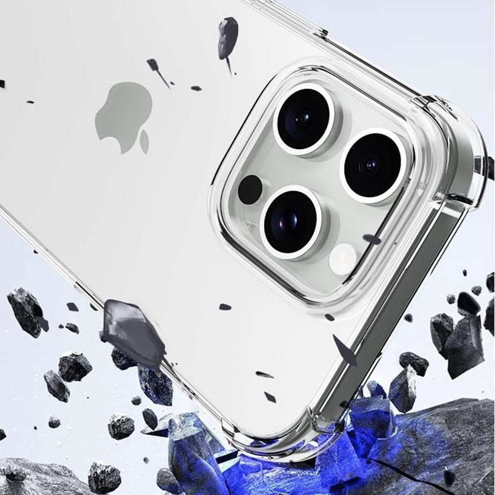 Husă transparentă Techsuit Shockproof Clear Silicone iPhone 16 Pro Max – imagine 6