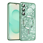 Husă Techsuit Luxury Glitter MagSafe Galaxy S25 Plus – Verde deschis – imagine 13
