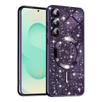Husă Techsuit Luxury Glitter MagSafe Galaxy S25 Plus – Mov închis – imagine 12
