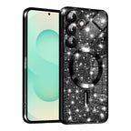 Husă Techsuit Luxury Glitter MagSafe Galaxy S25 Plus – Negru – imagine 4