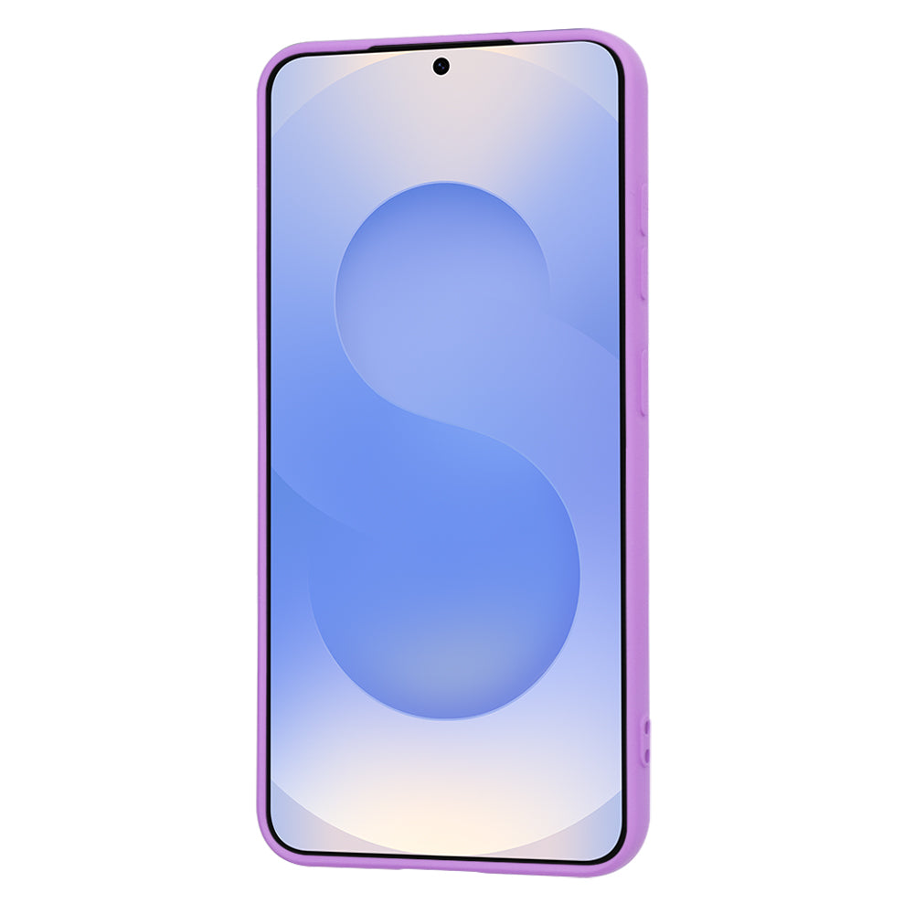 Husă din silicon Techsuit SoftFlex Galaxy S25 – Mov – imagine 9