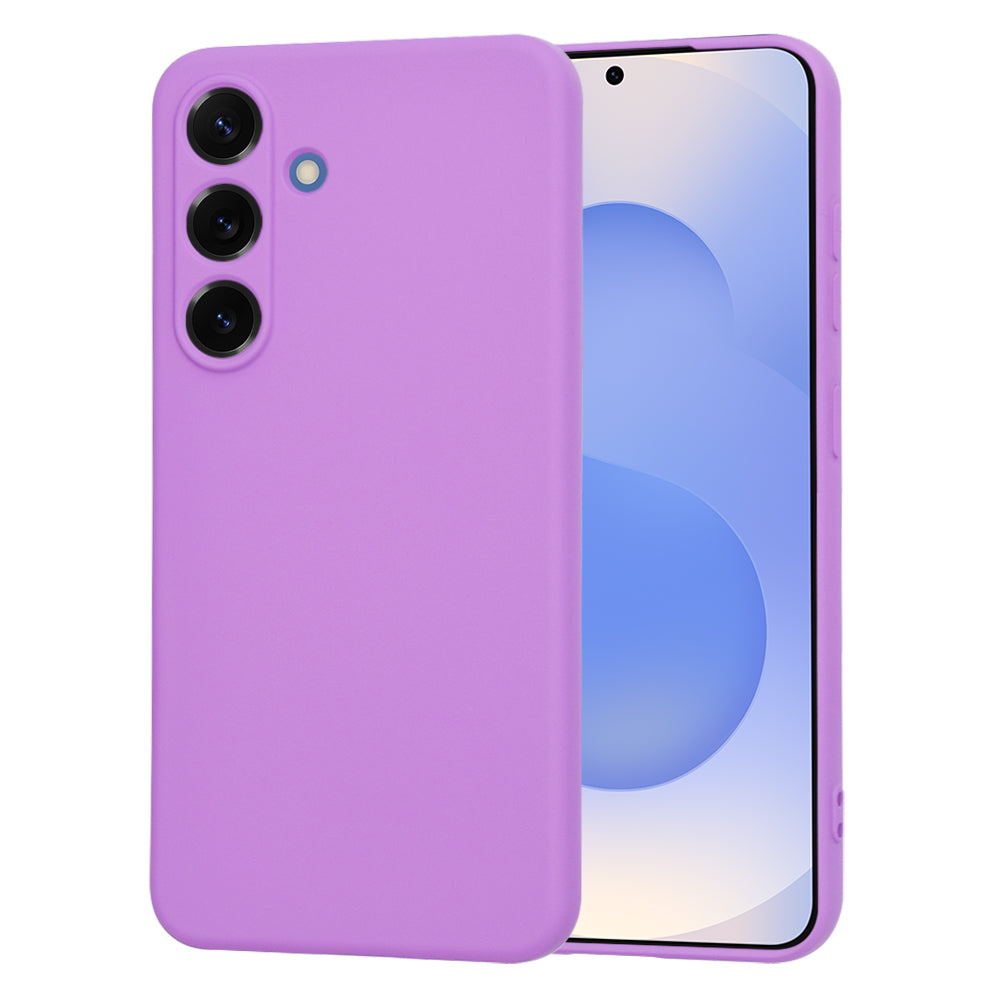 Husă din silicon Techsuit SoftFlex Galaxy S25 – Mov – imagine 8