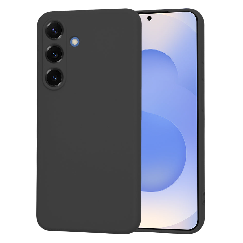 Husă din silicon Techsuit SoftFlex Galaxy S25 – Negru – imagine 5