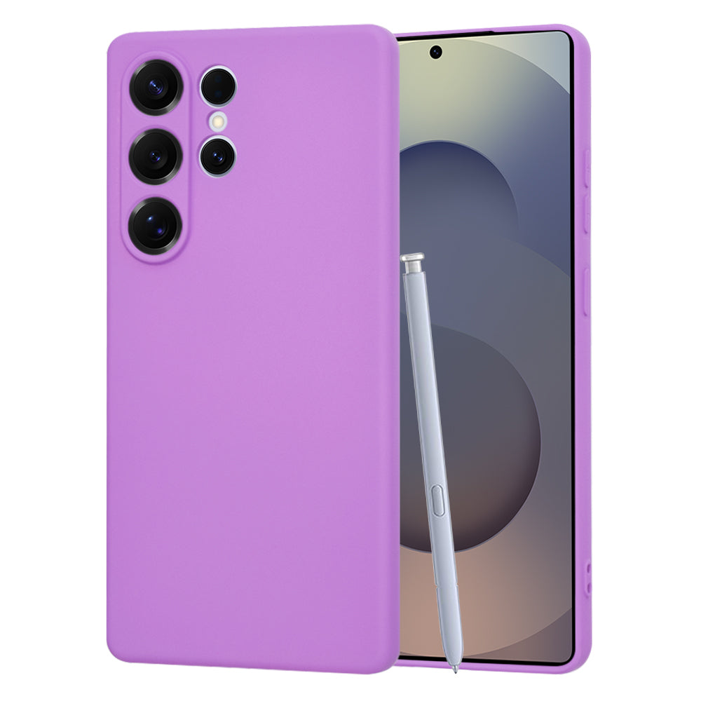 Husă din silicon Techsuit SoftFlex Galaxy S25 Ultra – Mov – imagine 5