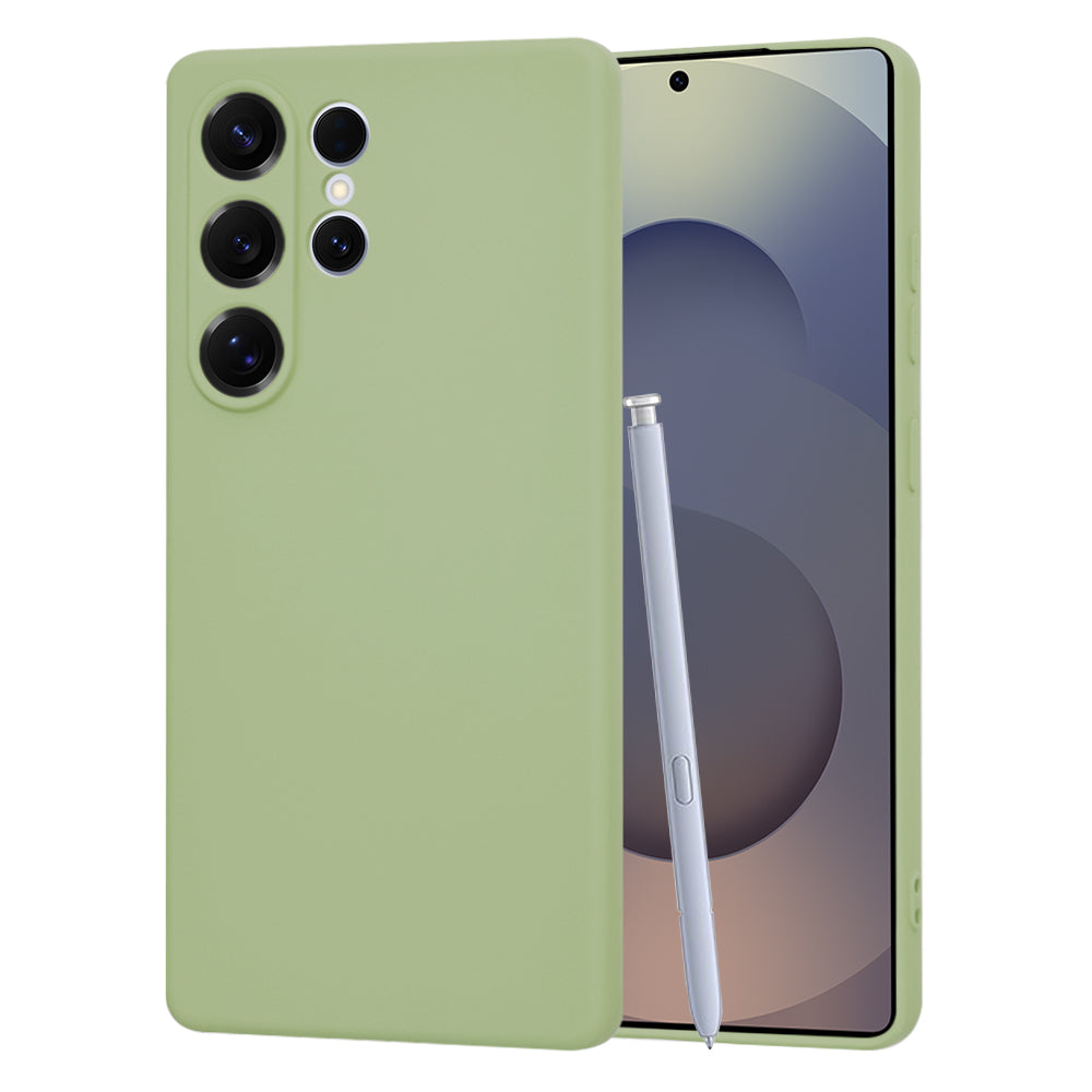 Husă din silicon Techsuit SoftFlex Galaxy S25 Ultra – Verde matcha – imagine 1