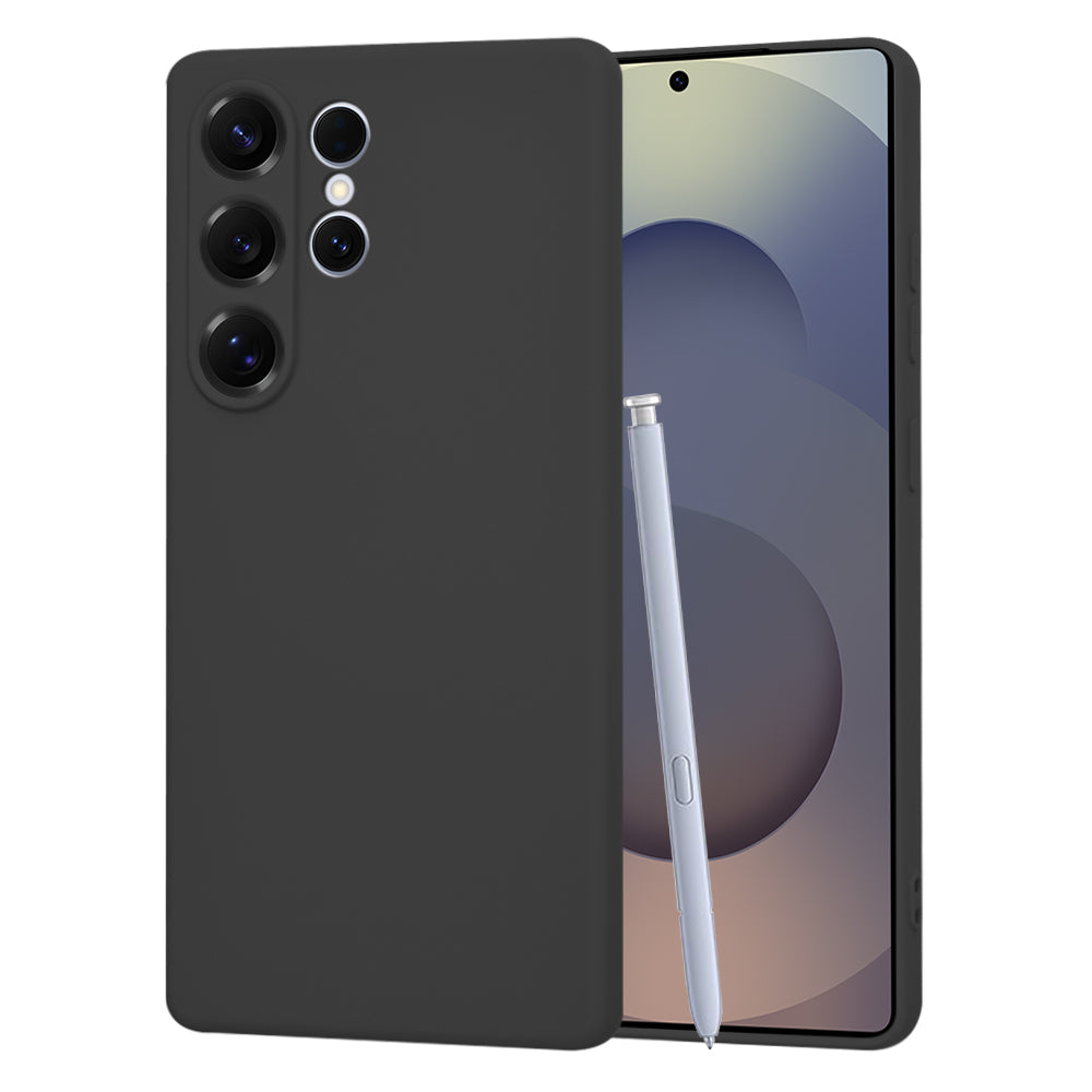 Husă din silicon Techsuit SoftFlex Galaxy S25 Ultra – Negru – imagine 8