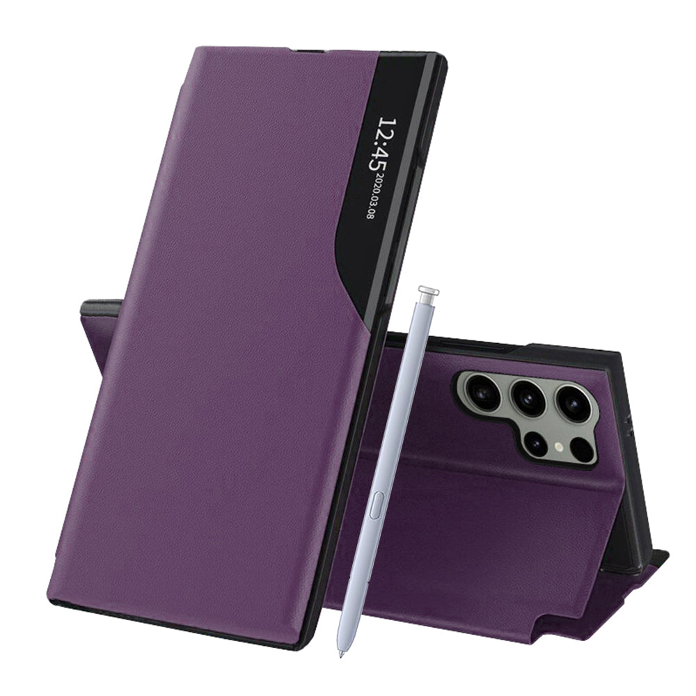 Husă flip Techsuit eFold Galaxy S25 Ultra – Mov – imagine 2