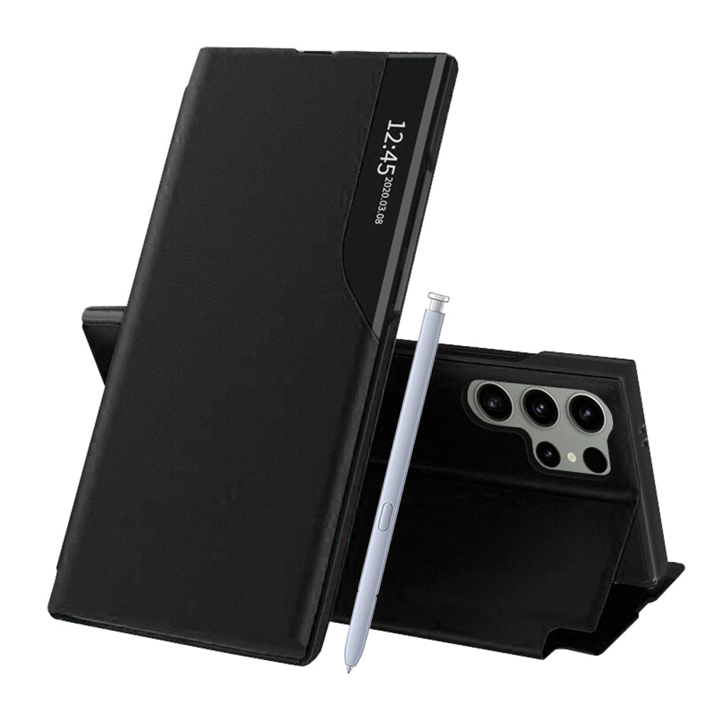 Husă flip Techsuit eFold Galaxy S25 Ultra – Negru – imagine 3