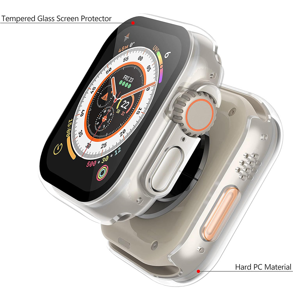 Husă cu folie Apple Watch Ultra/Ultra 2/Ultra 3/Ultra 4 Techsuit – imagine 2