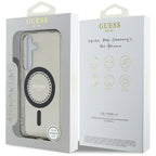 Husă Guess Samsung Galaxy S25 IML Rhinestones MagSafe, negru – imagine 7