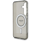 Husă Guess Samsung Galaxy S25 IML Rhinestones MagSafe, negru – imagine 4