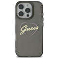 Husă Guess iPhone 16 Pro Hardcase IML Heart, negru – imagine 1