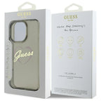 Husă Guess iPhone 16 Pro Hardcase IML Heart, negru – imagine 7