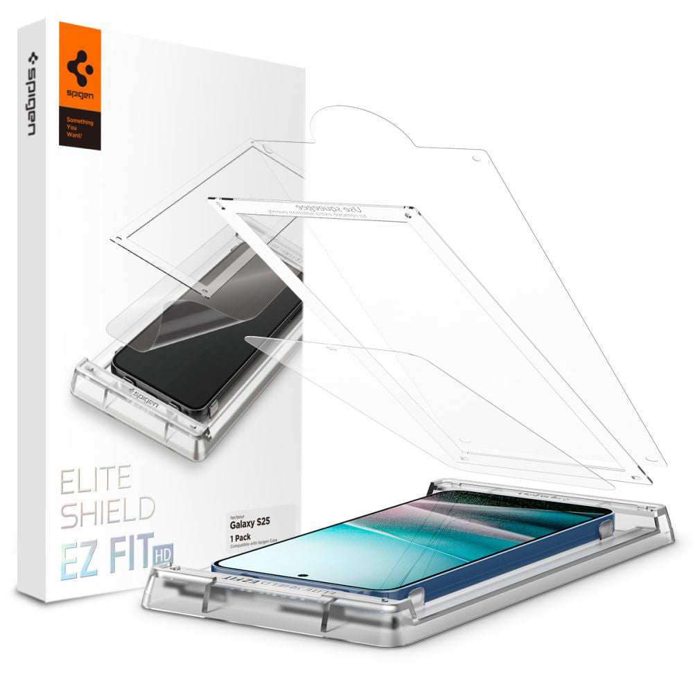 Folie de protecție hidrogel Spigen Elite Shield EZ Fit HD pentru Samsung Galaxy S25 – imagine 1