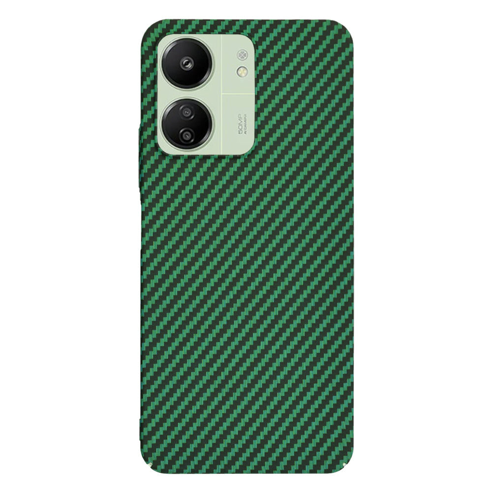 Husă Techsuit Carbonite FiberShell Xiaomi Redmi 13C 4G, verde – imagine 3