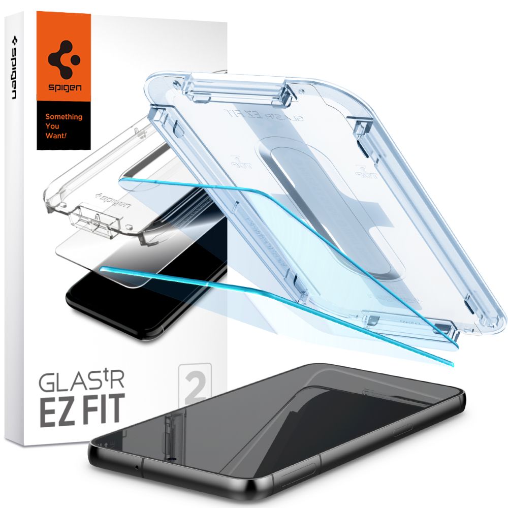 Folie de sticlă Spigen Glas.tR EZ Fit pentru Samsung Galaxy S23 – imagine 1