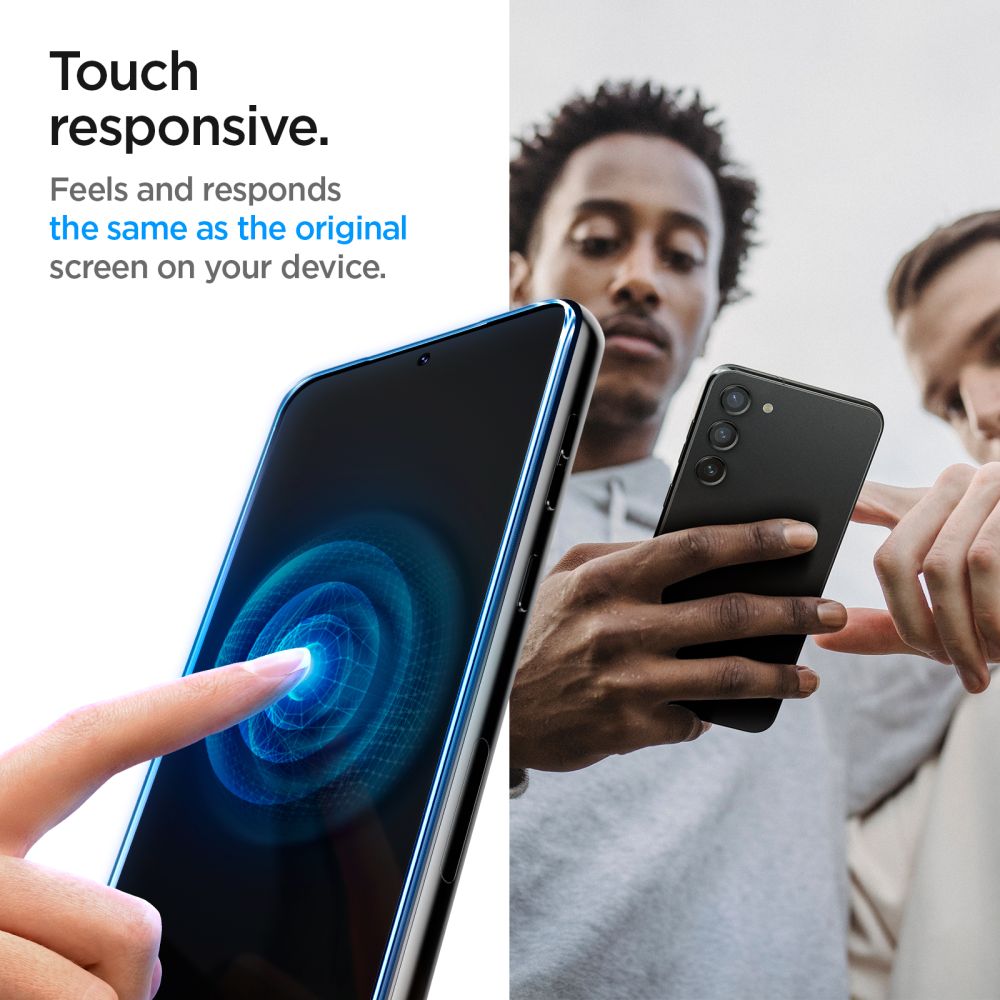 Folie de sticlă Spigen Glas.tR EZ Fit pentru Samsung Galaxy S23 – imagine 7