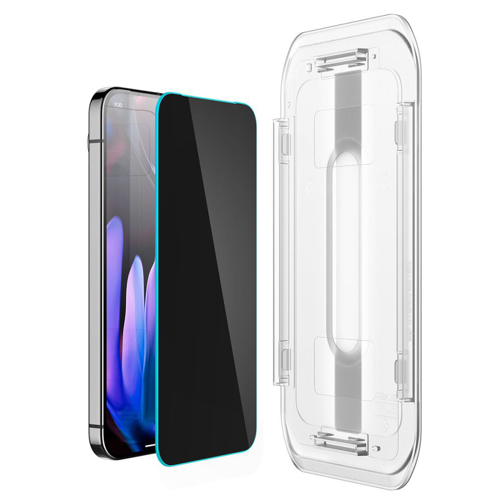 Folie de sticlă privacy Spigen Glas.tR EZ Fit pentru Google Pixel 9 Pro XL – imagine 5
