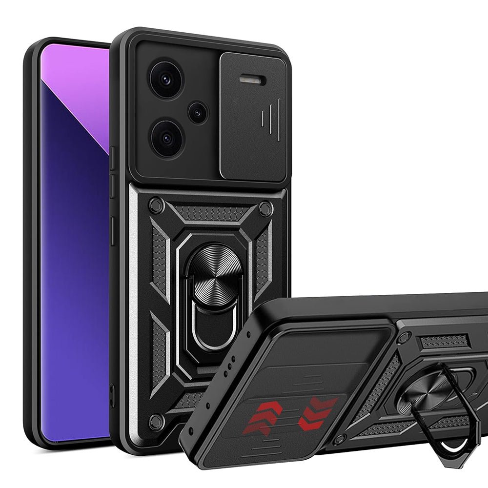 Husă Xiaomi Redmi Note 13 Pro+ 5G Techsuit CamShield, negru – imagine 1