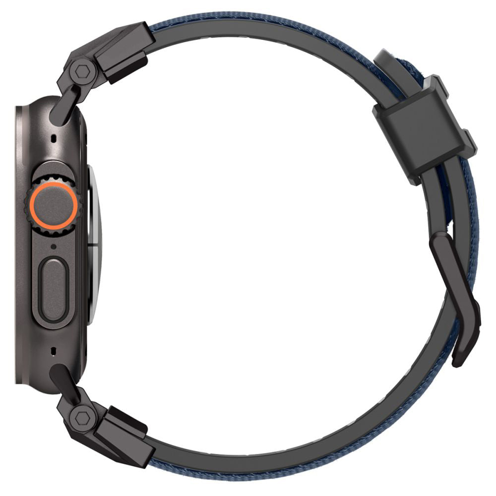 Curea Spigen DuraPro Armor Apple Watch 42 / 44 / 45 / 46 / 49 mm – Bleumarin – imagine 19