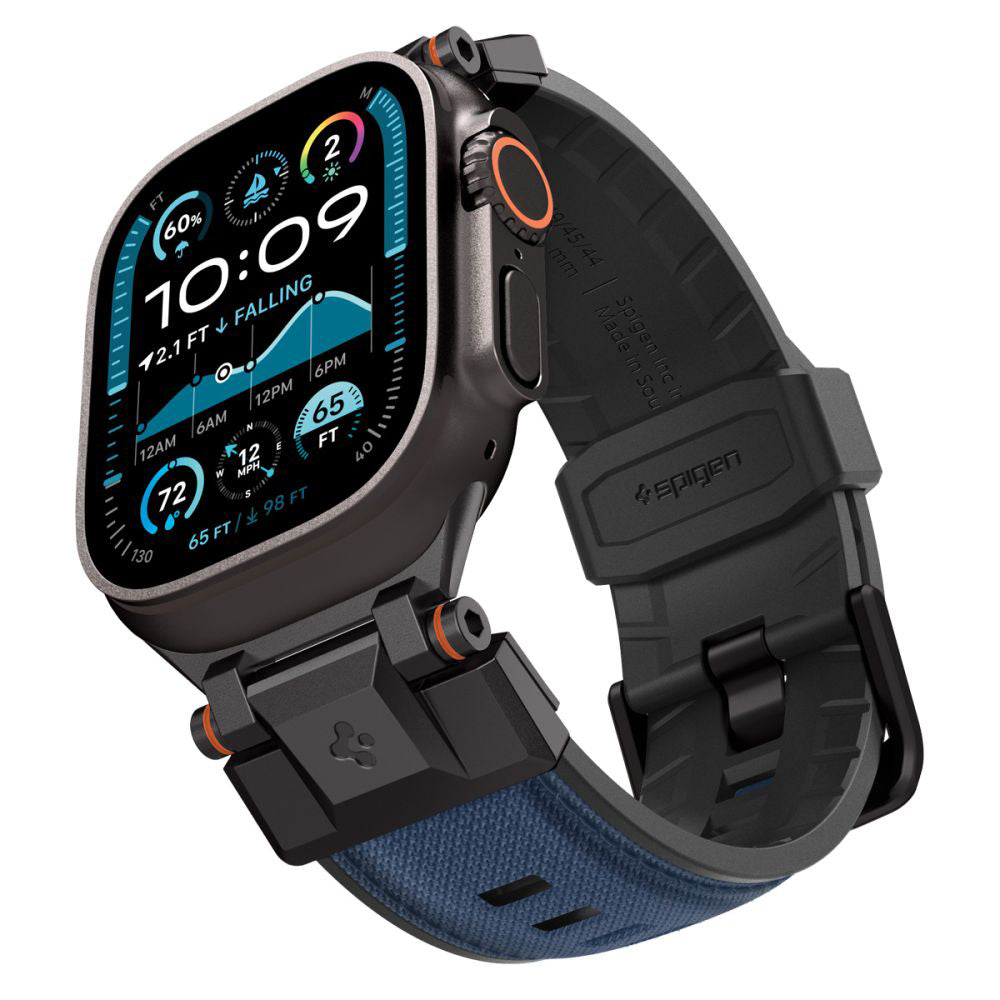 Curea Spigen DuraPro Armor Apple Watch 42 / 44 / 45 / 46 / 49 mm – Bleumarin – imagine 16
