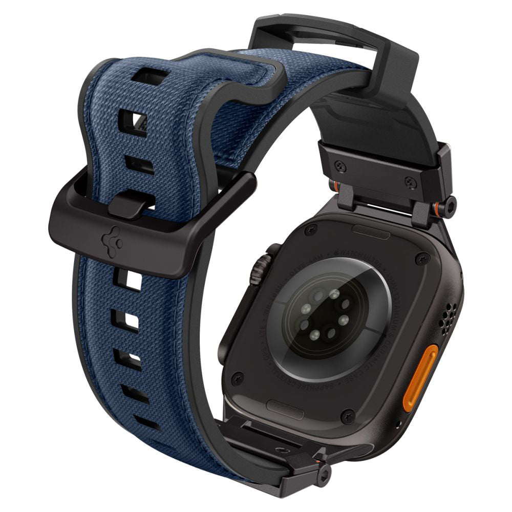 Curea Spigen DuraPro Armor Apple Watch 42 / 44 / 45 / 46 / 49 mm – Bleumarin – imagine 20