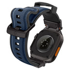 Curea Spigen DuraPro Armor Apple Watch 42 / 44 / 45 / 46 / 49 mm – Bleumarin – imagine 20