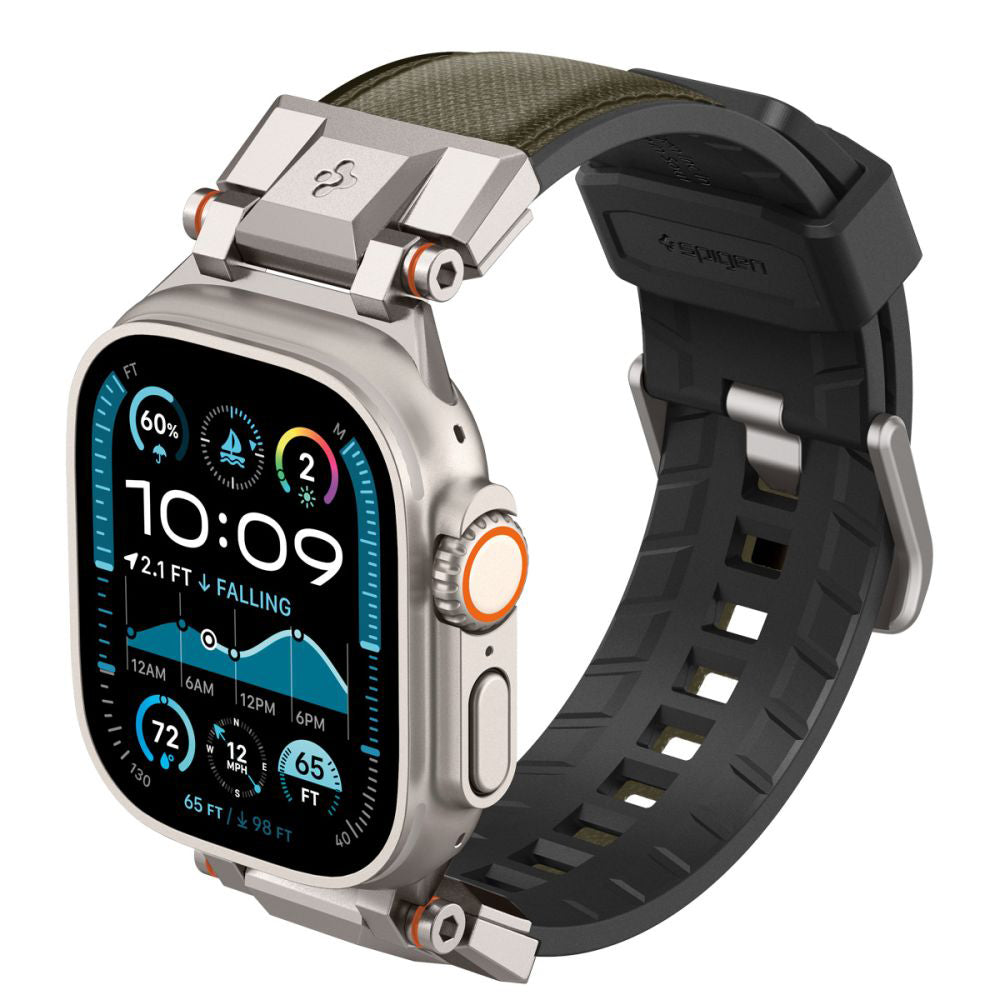 Curea Spigen DuraPro Armor Apple Watch 42 / 44 / 45 / 46 / 49 mm – Verde – imagine 13