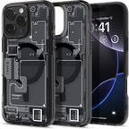 Husă Spigen Ultra Hybrid Zero One MagSafe iPhone 16 Pro – Negru mat – imagine 1