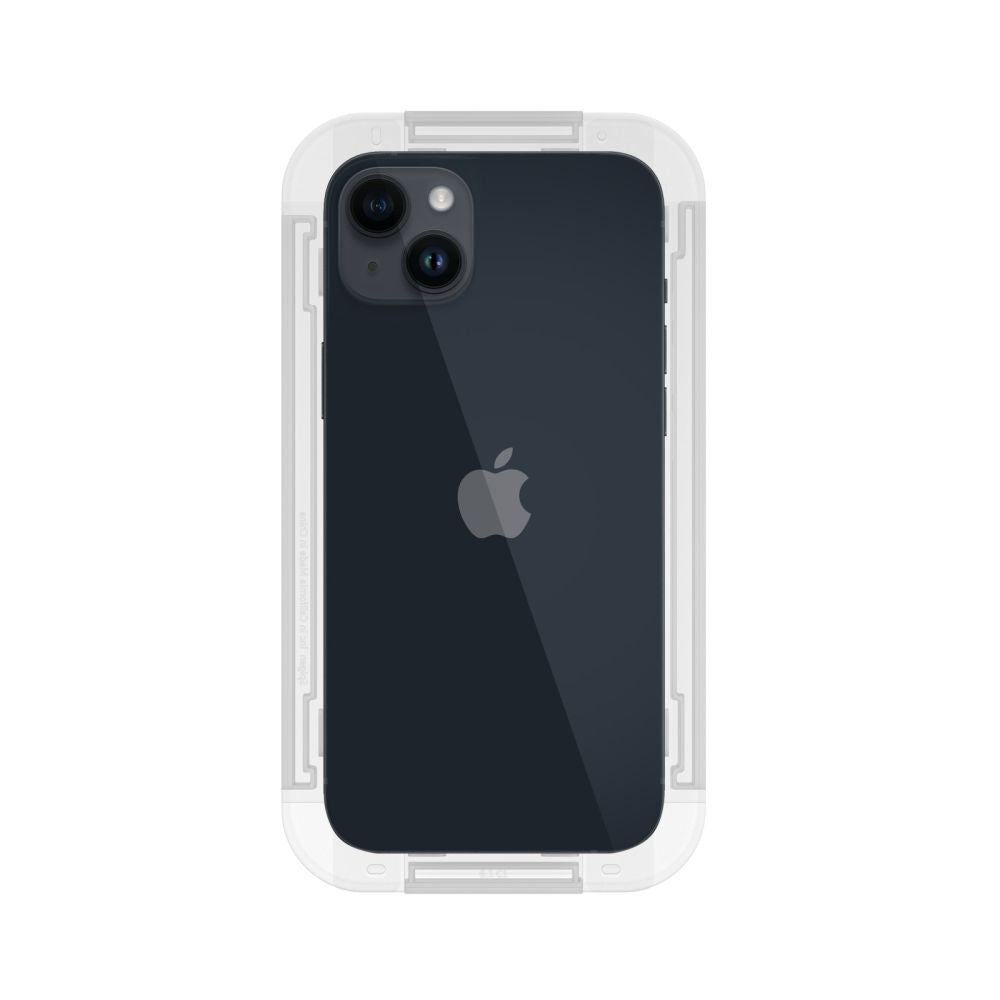 Folie de sticlă Spigen Glas.tR EZ Fit pentru iPhone 13 / 13 Pro / 14 / 16e / 17e – 1 folie – imagine 4