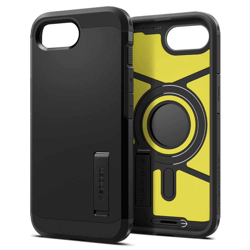 Husă Spigen Tough Armor MagSafe iPhone 16e / 17e – Negru – imagine 5