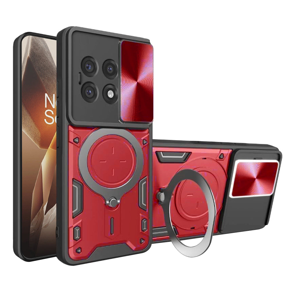 Husă OnePlus 13R Techsuit CamGuard Pro, roșu – imagine 2