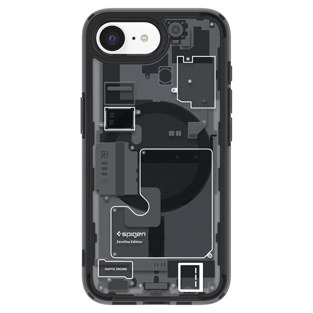 Husă Spigen Ultra Hybrid Zero One MagSafe iPhone 16e / 17e – Negru – imagine 2