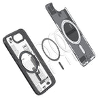 Husă Spigen Ultra Hybrid Zero One MagSafe iPhone 16e / 17e – Negru – imagine 4