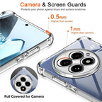Husă OnePlus 13 Techsuit Shockproof Clear Silicone – imagine 3