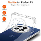 Husă OnePlus 13 Techsuit Shockproof Clear Silicone – imagine 4