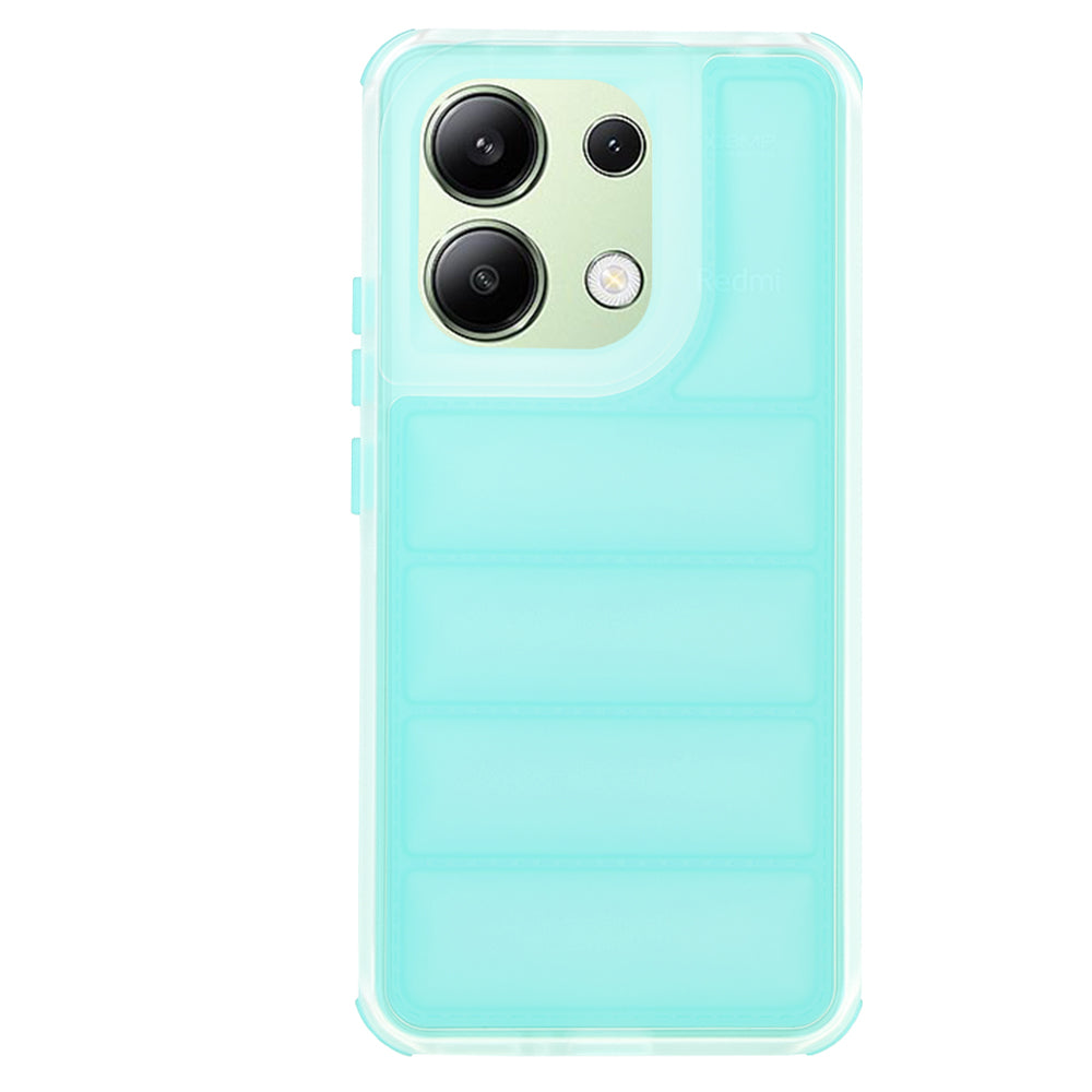 Husă Xiaomi Redmi Note 13 4G Techsuit Wave Shield, turcoaz – imagine 3