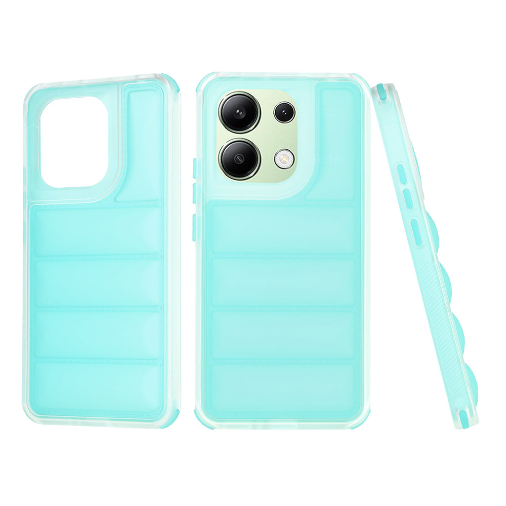 Husă Xiaomi Redmi Note 13 4G Techsuit Wave Shield, turcoaz – imagine 1