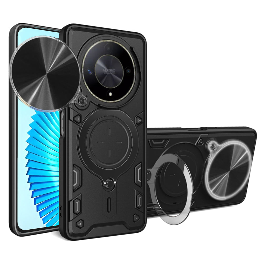 Husă Honor Magic6 Lite Techsuit CamGuard Pro, negru – imagine 2