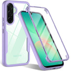 Husă 360 Techsuit ColorVerse cu folie de ecran Galaxy A26 5G – Mov – imagine 2
