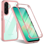 Husă 360 Techsuit ColorVerse cu folie de ecran Galaxy A26 5G – Roz – imagine 1