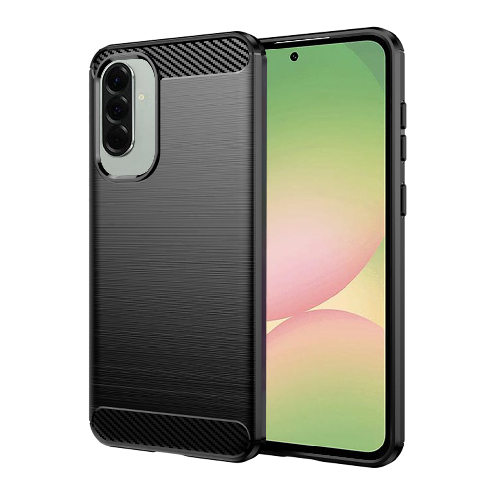 Husă Techsuit Carbon Silicone Galaxy A56 5G – imagine 1