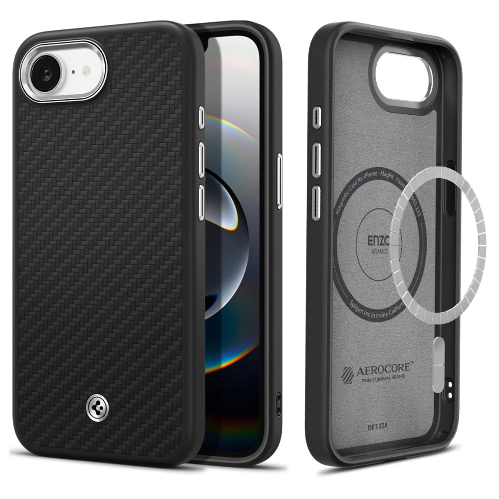 Husă Spigen Enzo Aramid MagSafe iPhone 16e / 17e – imagine 1