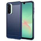 Husă Techsuit Carbon Silicone Galaxy A26 5G – Albastru – imagine 2