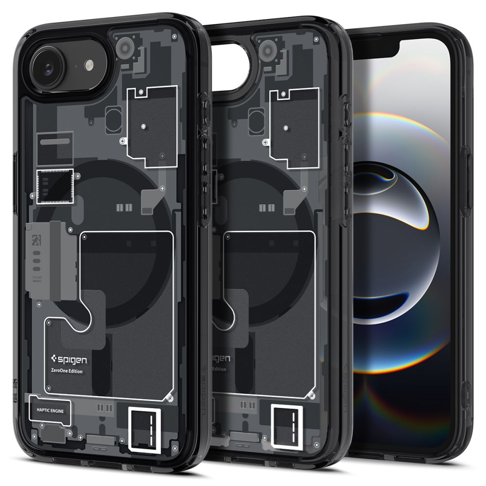 Husă Spigen Ultra Hybrid Zero One MagSafe iPhone 16e / 17e – Negru – imagine 1