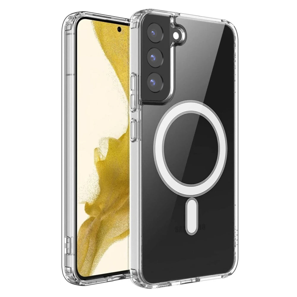 Husă transparentă Techsuit MagSafe Pro Galaxy S22 – Transparent – imagine 5