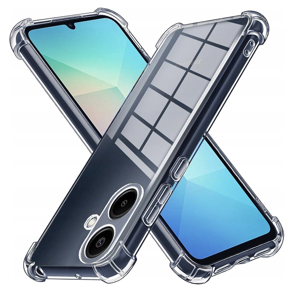 Husă transparentă Techsuit Shockproof Clear Silicone Galaxy A06 – Transparent – imagine 1