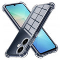 Husă transparentă Techsuit Shockproof Clear Silicone Galaxy A06 – Transparent – imagine 1