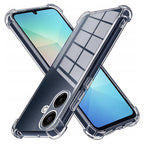 Husă transparentă Techsuit Shockproof Clear Silicone Galaxy A06 – Transparent – imagine 1