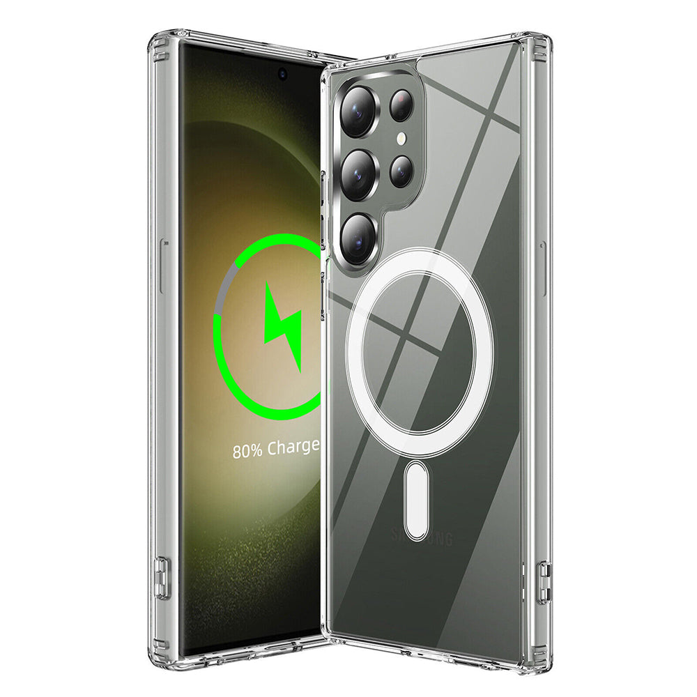 Husă transparentă Techsuit MagSafe Pro Galaxy S23 Ultra – Transparent – imagine 3